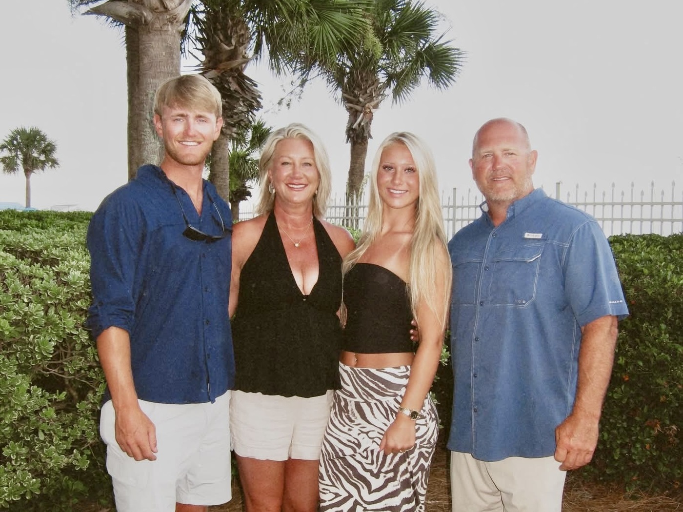 Stacie Clark with her family